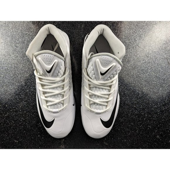 Nike Zoom Code Elite 2014 3/4 TD White Black Men\'s Size 9 NEW